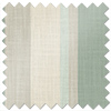 Laura Ashley Awning Stripe, Smoke Green - Roman Blind